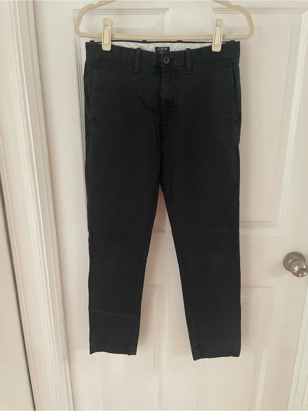 J. Crew Men’s Black Chino Pants - Straight Fit